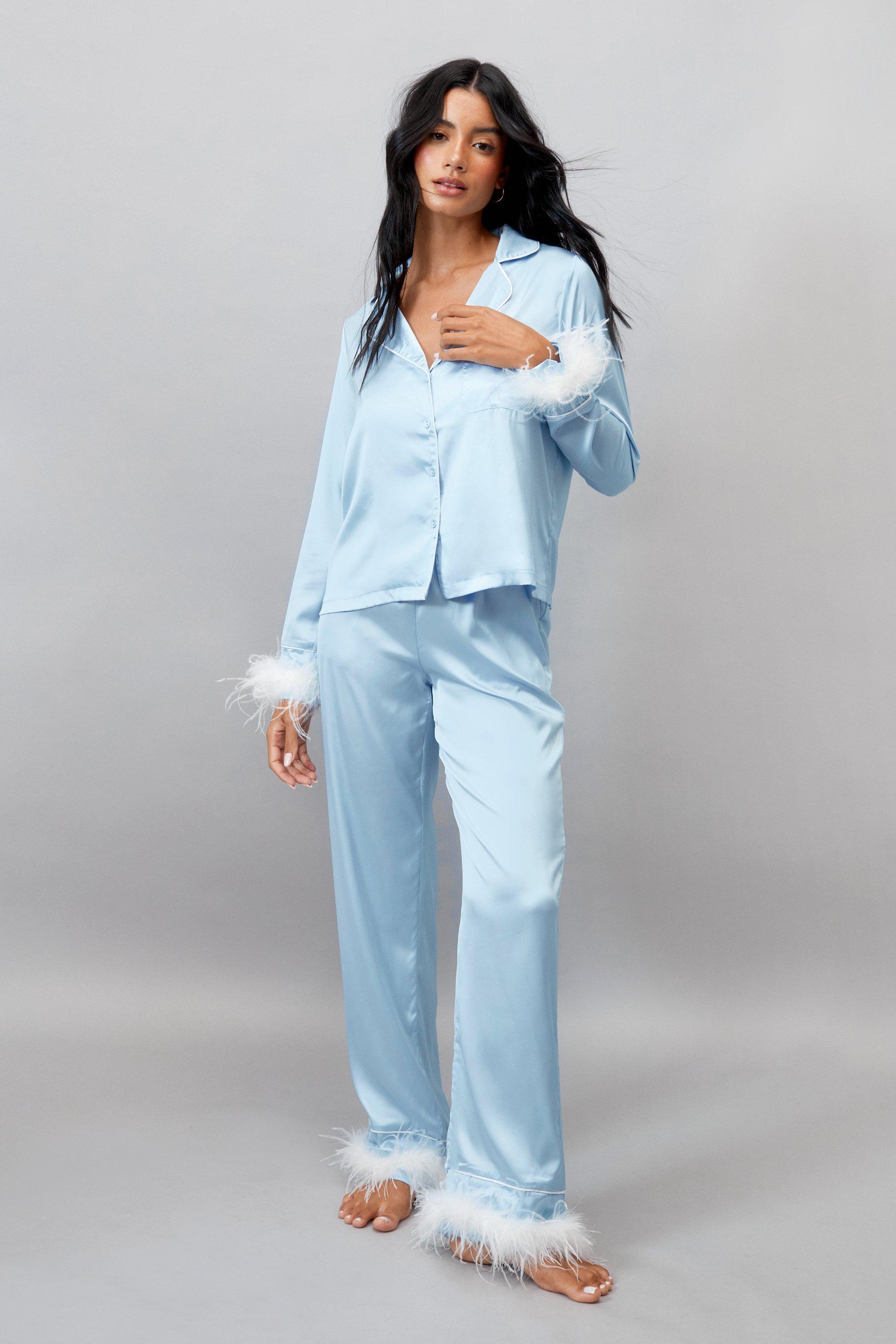 Light blue online pajamas